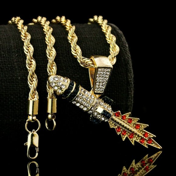 14k Gold Rocket 24